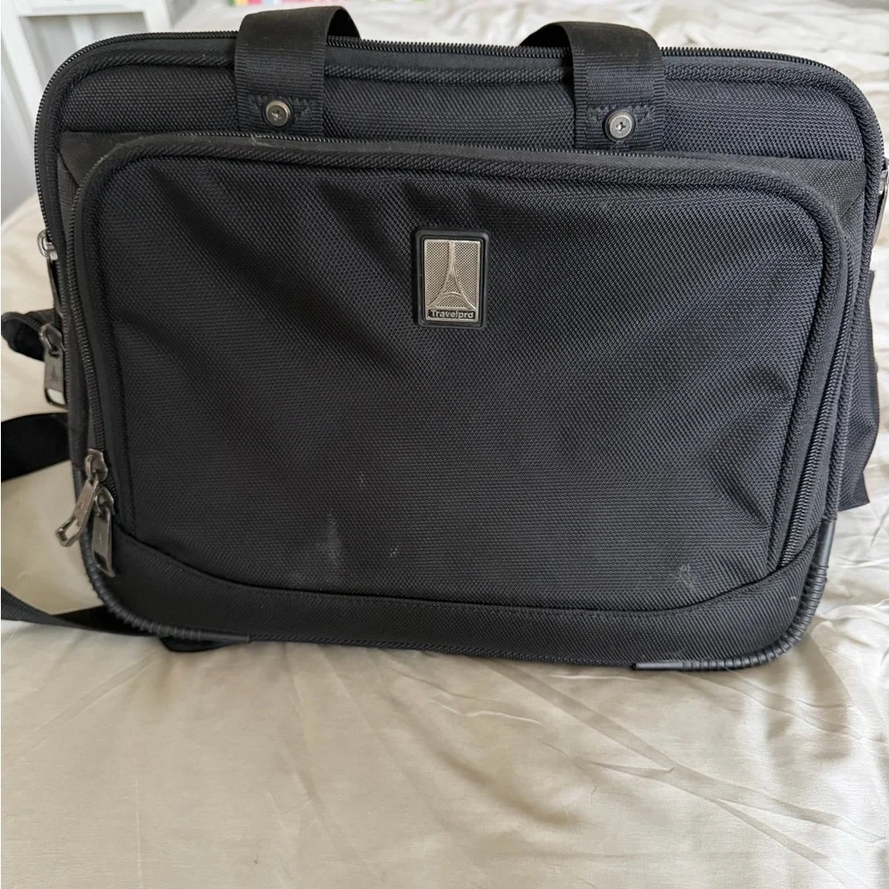 Travelpro Black Men's Briefcase